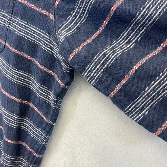 VTG Alaska Wilderness Flannel Shirt Mens XXL Striped Button Long Sleeve 90s Y2K - Picture 10 of 12